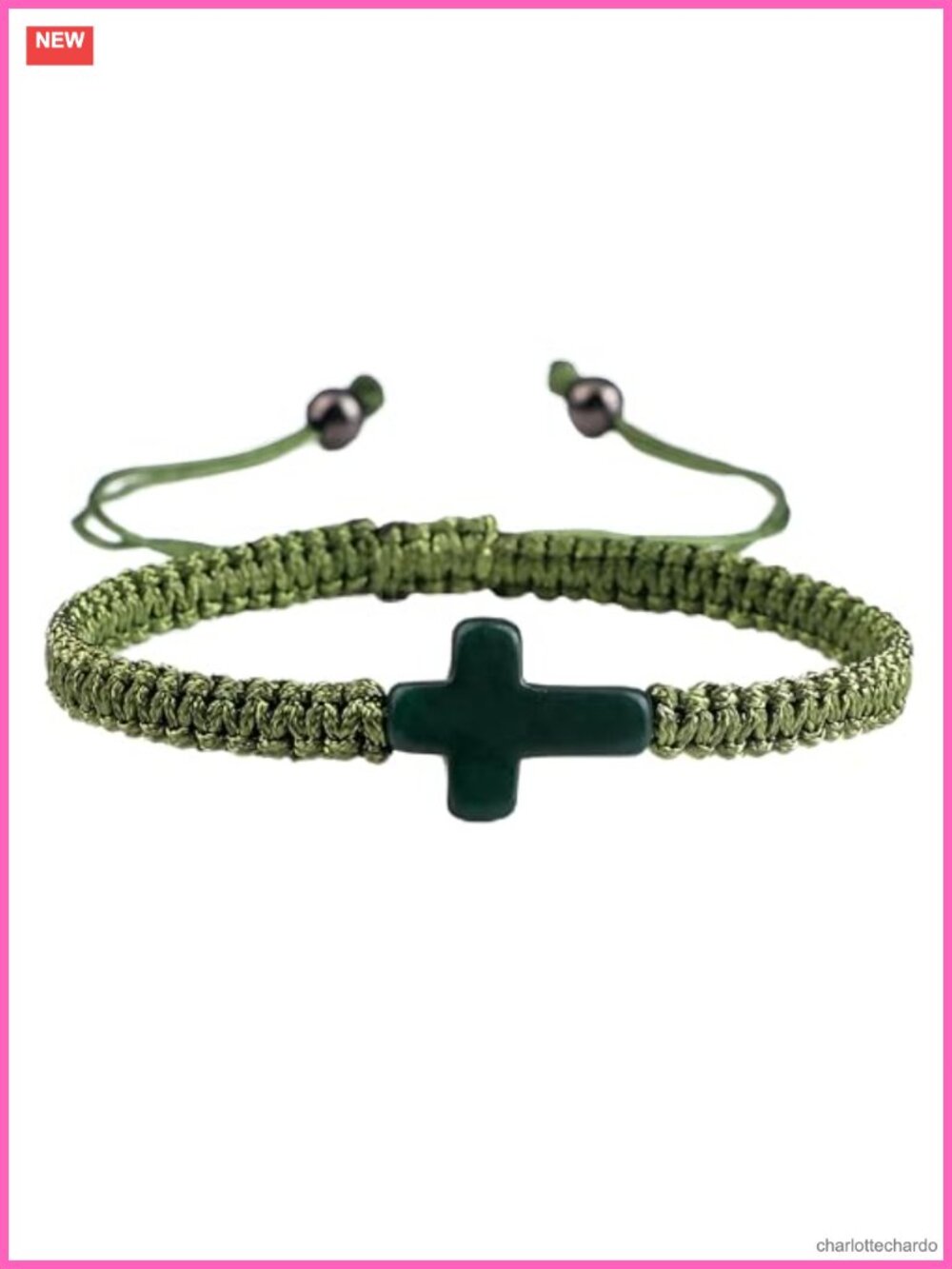 Handmade Cross Woven Rope Bracelet Turquoise Adjustable Braided String Lucky